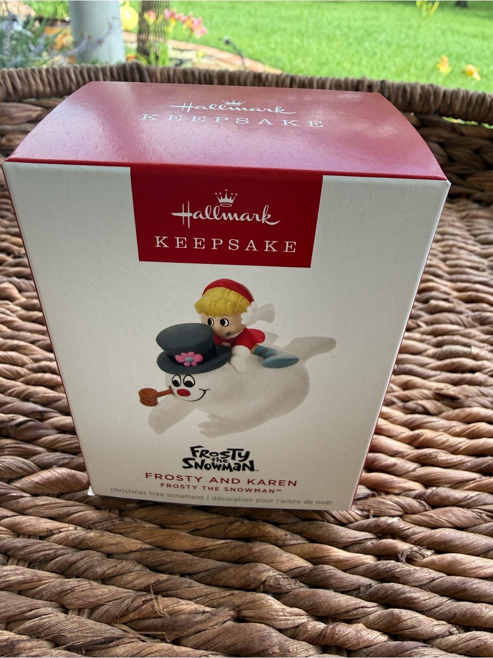 NIB Hallmark 2025 Frosty the Snowman and Karen Keepsake Ornament